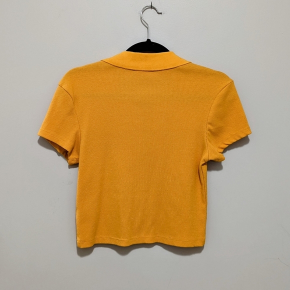 Ribbed crop top - Picture 2 of 5